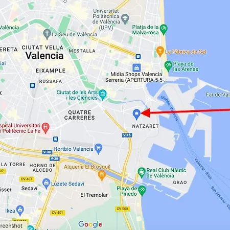 Near The Port, Of Arts And 10min To The Apartment Valencia